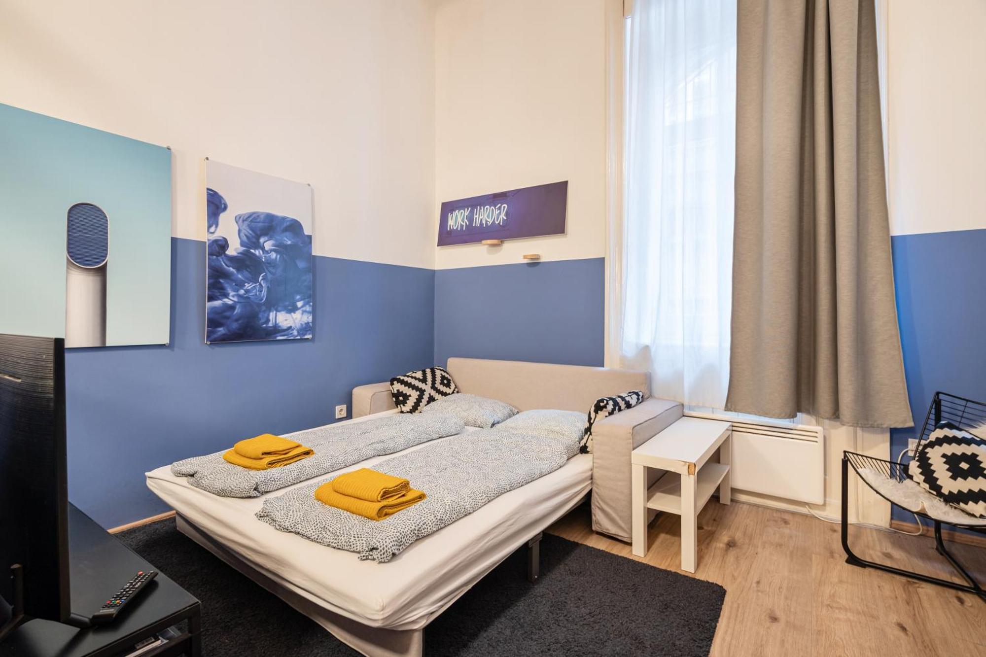 Cosy Studio In Central Party District W41 Blue Budapest Eksteriør bilde